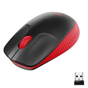 Bezdrôtová myš Logitech M190 Full-size bezdrôtová myš, červená 910-005908