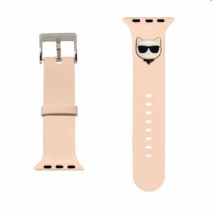 Karl Lagerfeld Choupette Head remienok pre Apple Watch 4244mm, pink 57983105415