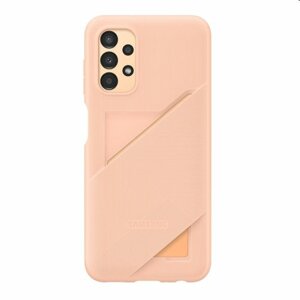 Puzdro Card Slot Cover pre Samsung Galaxy A13, awesome peach EF-OA135TPEGWW