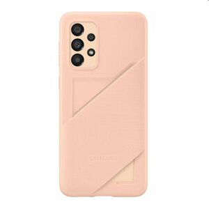 Puzdro Card Slot Cover pre Samsung Galaxy A33 5G, awesome peach EF-OA336TPEGWW