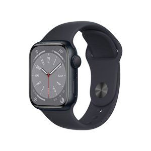 Apple Watch Series 8 GPS 45mm Midnight Aluminium Case with Midnight Sport Band MNP13CSA