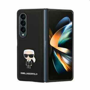 Puzdro Karl Lagerfeld PU Saffiano Ikonik for Samsung Galaxy Z Fold4, čierne 57983111616