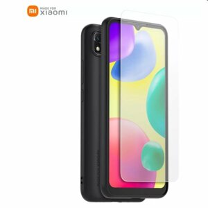 Made for Xiaomi TPU puzdro + ochranné sklo pre Xiaomi Redmi 9C10A, čierne 57983112201