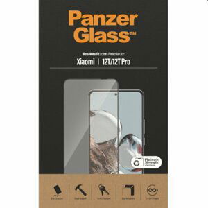 Ochranné sklo PanzerGlass UWF AB pre Xiaomi 12T Pro, 12T, čierna 8065