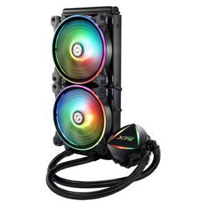 Adata XPG Levante 240 vodné chladenie CPU, RGB LEVANTE240-BKCWW