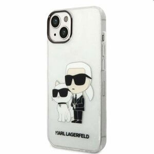Puzdro Karl Lagerfeld MagSafe IML pre Apple iPhone 14, transparentné 57983112445