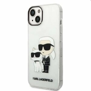 Puzdro Karl Lagerfeld MagSafe IML pre Apple iPhone 14 Plus, transparentné 57983112446