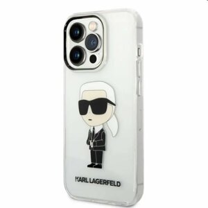 Puzdro Karl Lagerfeld IML Ikonik NFT pre Apple iPhone 14 Pro Max, transparentné 57983112425