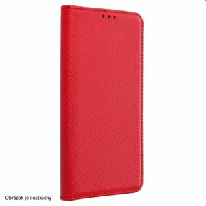 Puzdro Smart Case Book pre Motorola Moto G62, červené TEL181641