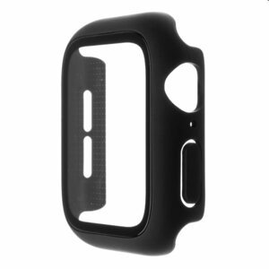FIXED Pure+ ochranné puzdro s temperovaným sklom pre Apple Watch 44mm, čierne FIXPUW+-434-BK