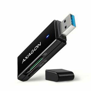 AXAGON CRE-S2N External SLIM card reader 2-slot & lun SDmicroSD CRE-S2N