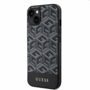 Puzdro Guess PU G Cube MagSafe for Apple iPhone 14, čierne 57983114194