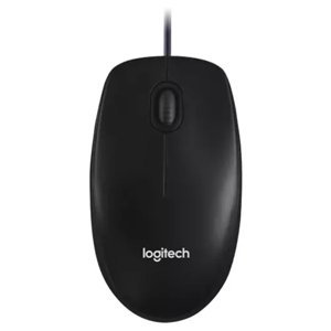 Logitech M100 Cable Mouse, black 910-006652