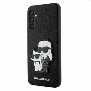 Puzdro Karl Lagerfeld PU Saffiano Karl and Choupette NFT pre Samsung Galaxy A54 5G, čierne 57983115810