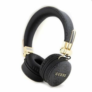 Guess PU 4G Metal Logo Bluetooth Stereo Headphone, čierne 57983116766