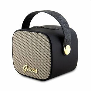 Guess Mini Bluetooth Speaker PU 4G Strap, čierny 57983116762