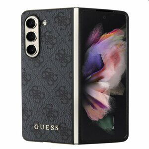 Puzdro Guess 4G Charms pre Samsung Galaxy Z Fold 5, šedé 57983116159