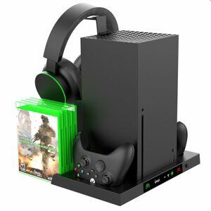 Dokovacia stanica iPega XBX023 pre Xbox Series X, Wireless controller a headset s chladením PG-XBX023