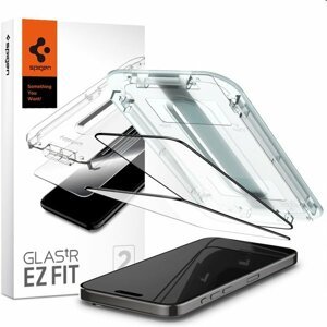 Tvrdené sklo Spigen tR ez Fit pre Apple iPhone 15 Pro Max, 2 kusy AGL06873