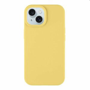 Puzdro Tactical Velvet Smoothie pre Apple iPhone 15, žlté 57983116002