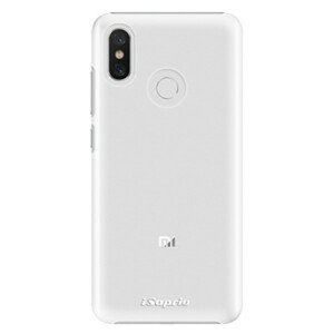 Plastové puzdro iSaprio - 4Pure - mléčný bez potisku - Xiaomi Mi 8