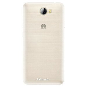 Silikónové puzdro iSaprio - 4Pure - mléčný bez potisku - Huawei Y5 II / Y6 II Compact