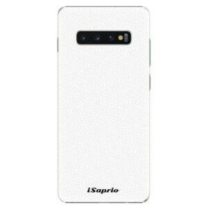 Plastové puzdro iSaprio - 4Pure - bílý - Samsung Galaxy S10+