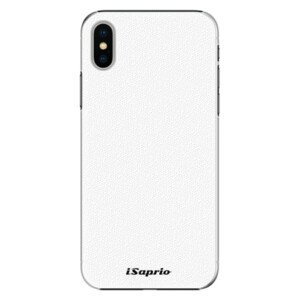 Plastové puzdro iSaprio - 4Pure - bílý - iPhone X