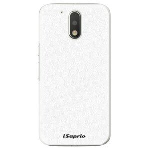 Plastové puzdro iSaprio - 4Pure - bílý - Lenovo Moto G4 / G4 Plus