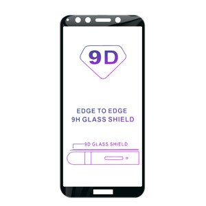 Tvrdené sklo iSaprio 9D BLACK pre Huawei Y7 Prime 2018