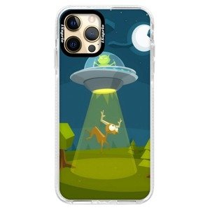 Silikónové puzdro Bumper iSaprio - Alien 01 - iPhone 12 Pro Max