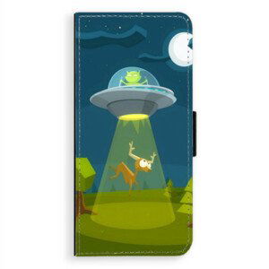 Flipové puzdro iSaprio - Alien 01 - Samsung Galaxy A8 Plus