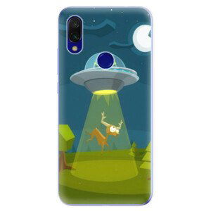 Odolné silikonové pouzdro iSaprio - Alien 01 - Xiaomi Redmi 7