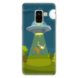 Odolné silikónové puzdro iSaprio - Alien 01 - Samsung Galaxy A8 2018