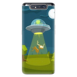 Odolné silikónové puzdro iSaprio - Alien 01 - Samsung Galaxy A80