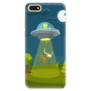 Odolné silikónové puzdro iSaprio - Alien 01 - Huawei Honor 7S