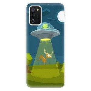 Odolné silikónové puzdro iSaprio - Alien 01 - Samsung Galaxy A02s