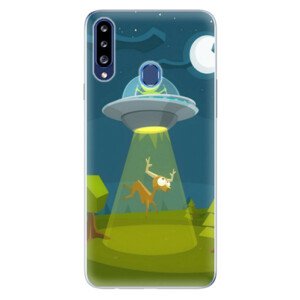 Odolné silikónové puzdro iSaprio - Alien 01 - Samsung Galaxy A20s