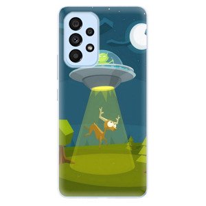 Odolné silikónové puzdro iSaprio - Alien 01 - Samsung Galaxy A53 5G