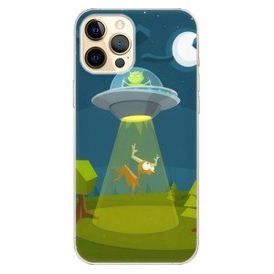 Odolné silikónové puzdro iSaprio - Alien 01 - iPhone 12 Pro