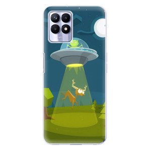 Odolné silikónové puzdro iSaprio - Alien 01 - Realme 8i