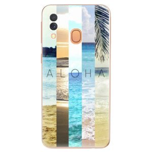 Odolné silikónové puzdro iSaprio - Aloha 02 - Samsung Galaxy A40