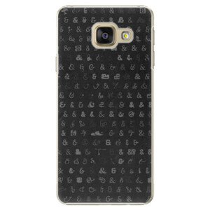 Plastové puzdro iSaprio - Ampersand 01 - Samsung Galaxy A3 2016