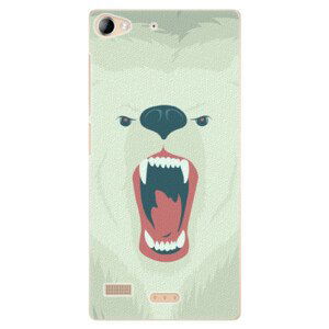 Plastové puzdro iSaprio - Angry Bear - Lenovo Vibe X2