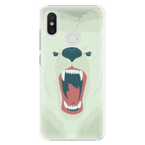 Plastové puzdro iSaprio - Angry Bear - Xiaomi Mi 8