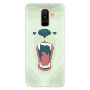 Silikónové puzdro iSaprio - Angry Bear - Samsung Galaxy A6+