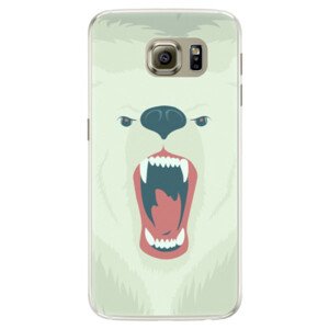 Silikónové puzdro iSaprio - Angry Bear - Samsung Galaxy S6 Edge