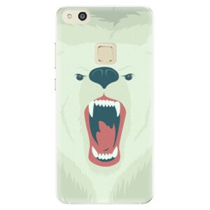 Silikónové puzdro iSaprio - Angry Bear - Huawei P10 Lite