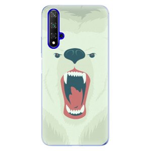 Odolné silikónové puzdro iSaprio - Angry Bear - Huawei Honor 20