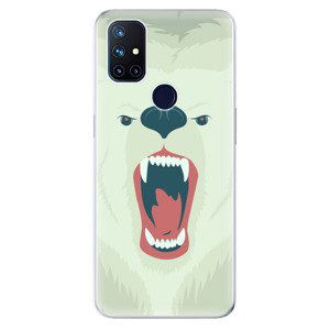 Odolné silikónové puzdro iSaprio - Angry Bear - OnePlus Nord N10 5G